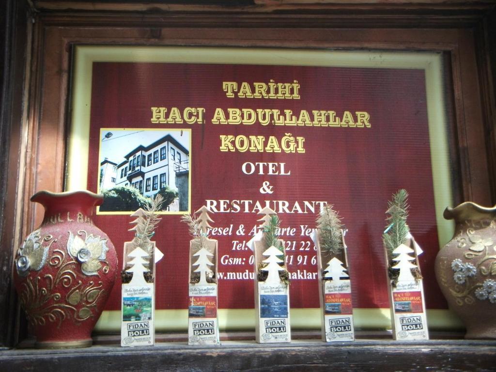 Haci Abdullahlar Konagi Hotell Mudurnu Exteriör bild
